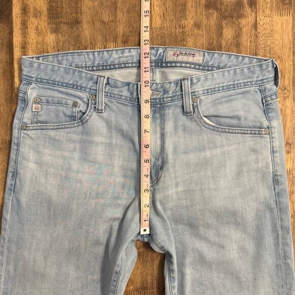 AG Adriano Goldschmied Men's The Matchbox Slim Straight Denim Jeans Blue Size 33 - Picture 4 of 8